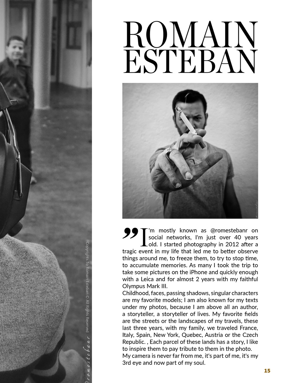 Lens Magazine Preview Pages