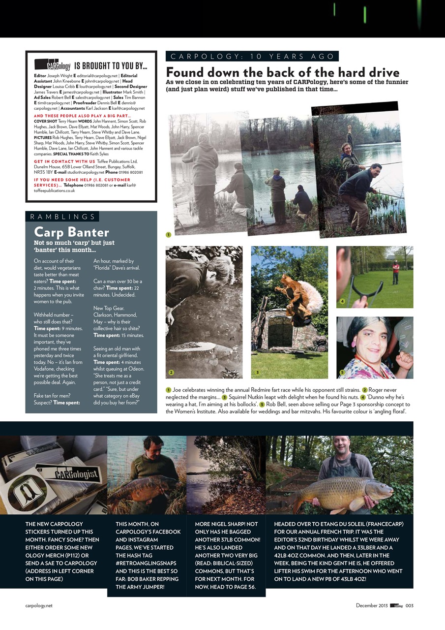 CARPology Magazine Preview Pages
