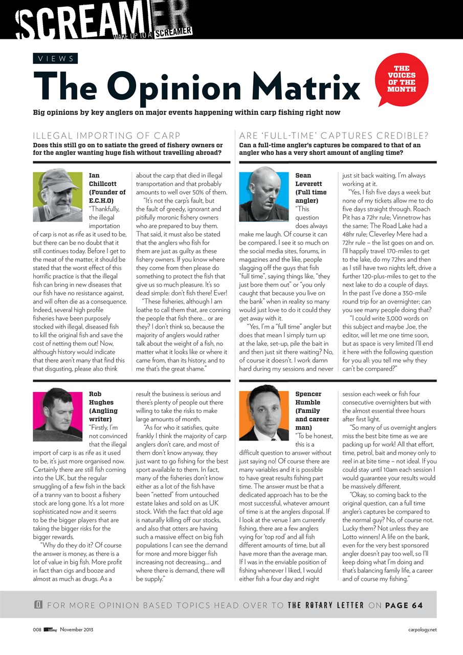 CARPology Magazine Preview Pages