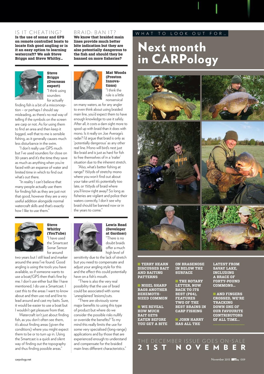 CARPology Magazine Preview Pages