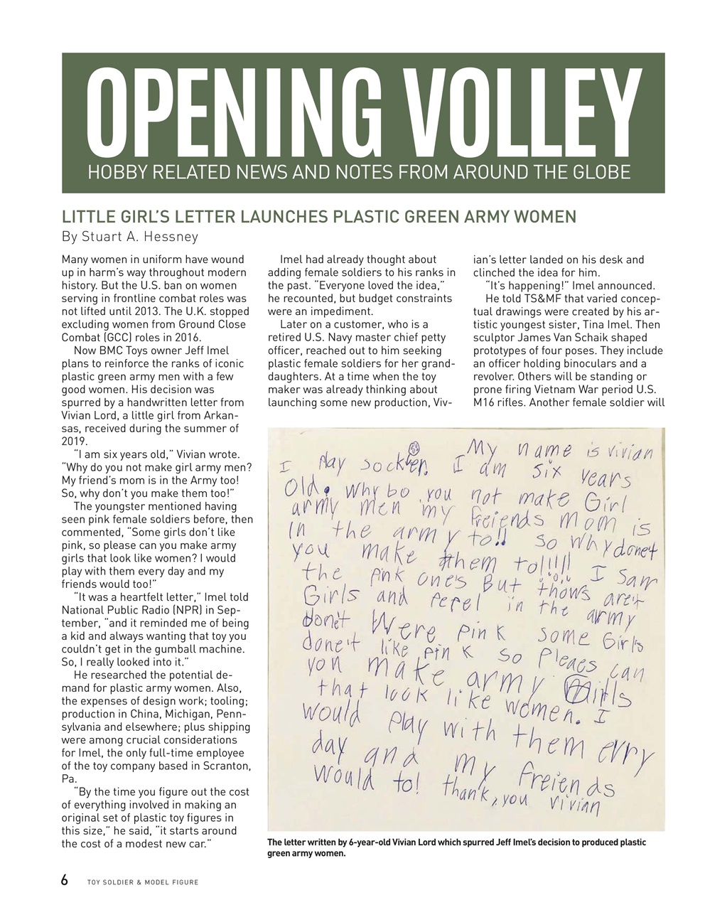 Toy Soldier & Model Figure Preview Pages