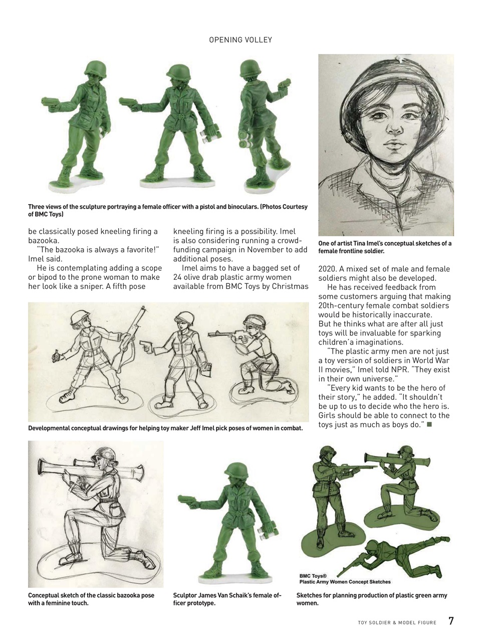 Toy Soldier & Model Figure Preview Pages