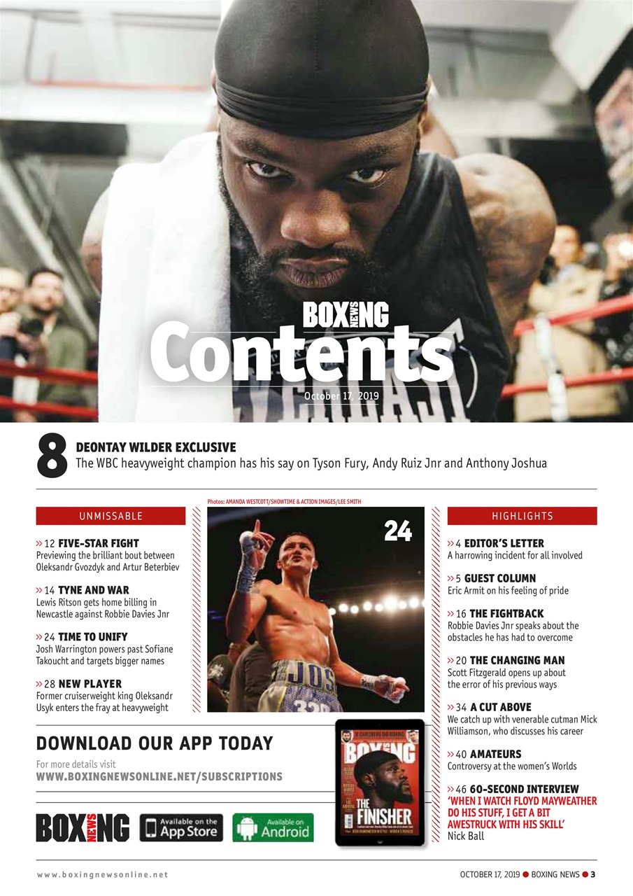 Boxing News Preview Pages