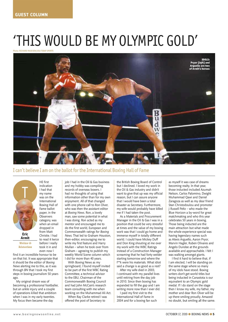Boxing News Preview Pages