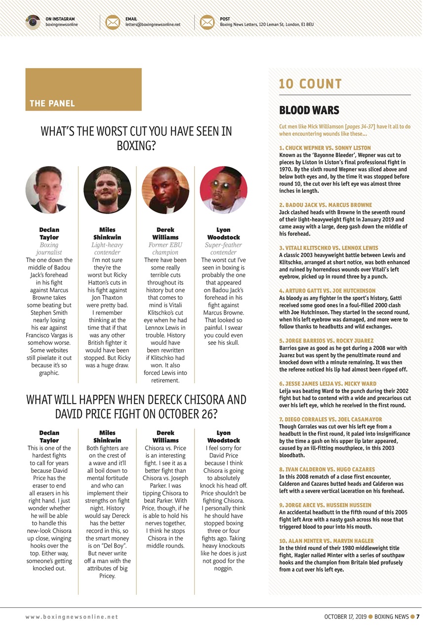 Boxing News Preview Pages