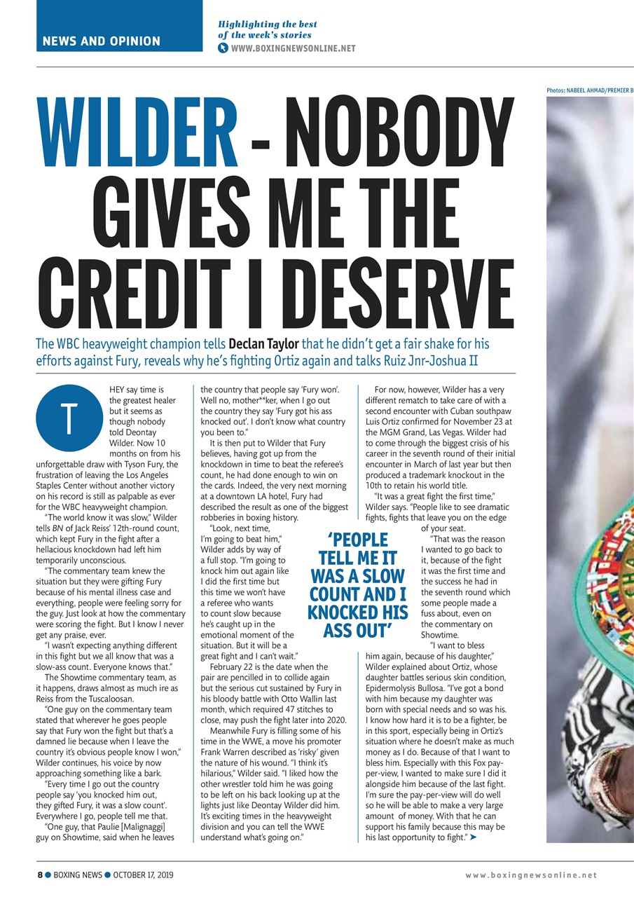 Boxing News Preview Pages