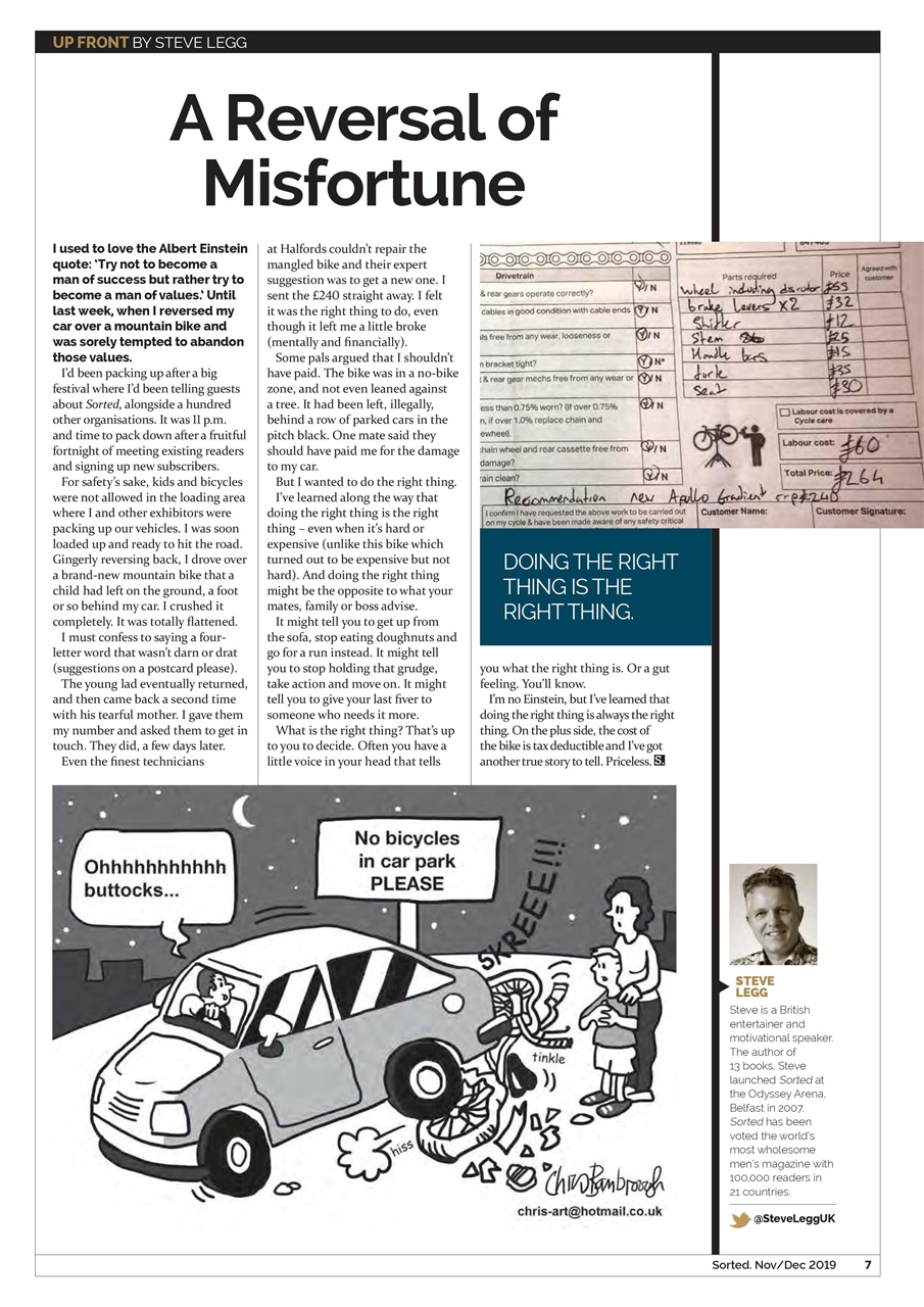 Sorted Magazine – The men's mag with morals Preview Pages