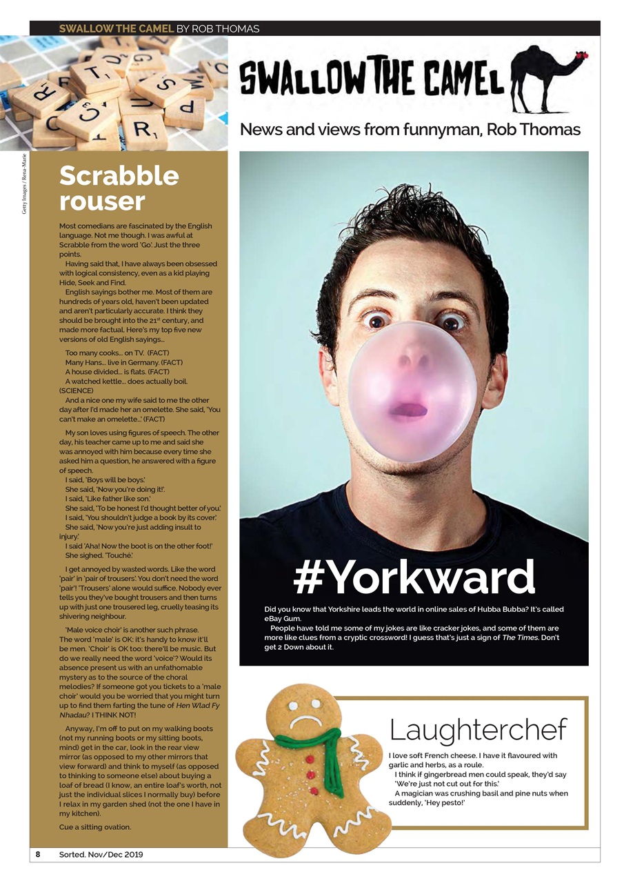 Sorted Magazine – The men's mag with morals Preview Pages