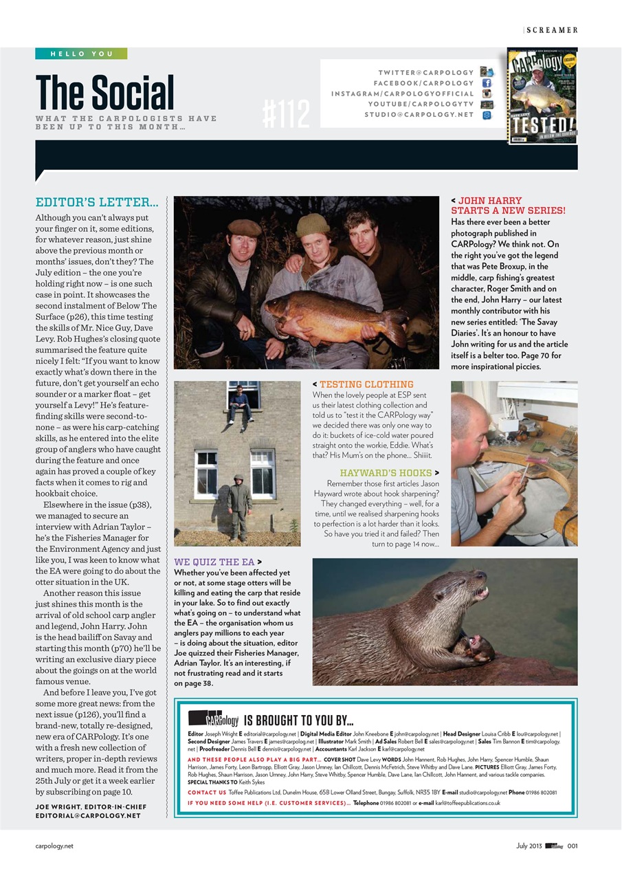 CARPology Magazine Preview Pages