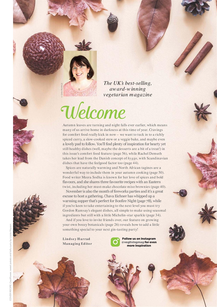 Vegetarian Living Preview Pages