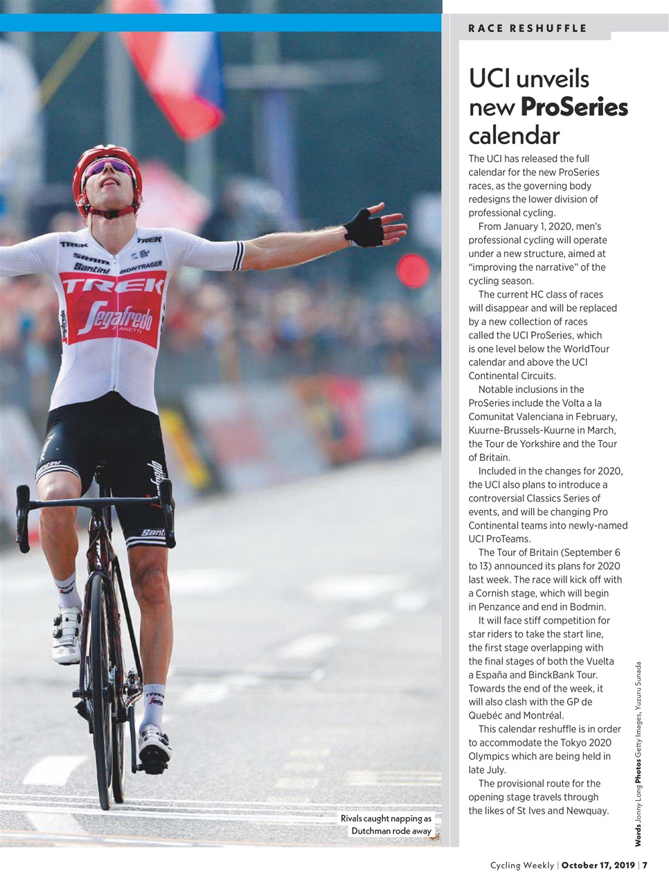 Cycling Weekly Preview Pages