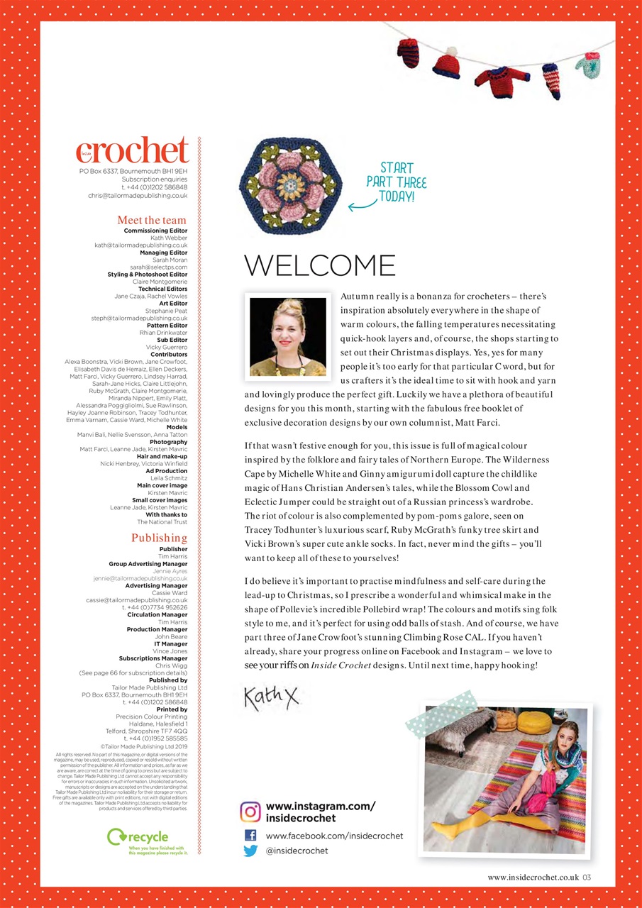 Inside Crochet Preview Pages