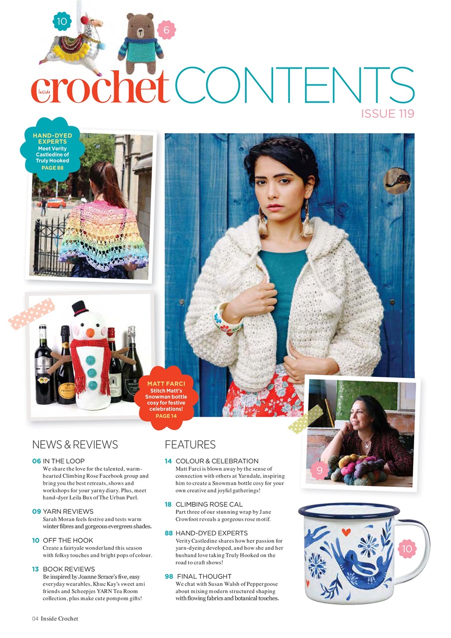 Inside Crochet Preview Pages