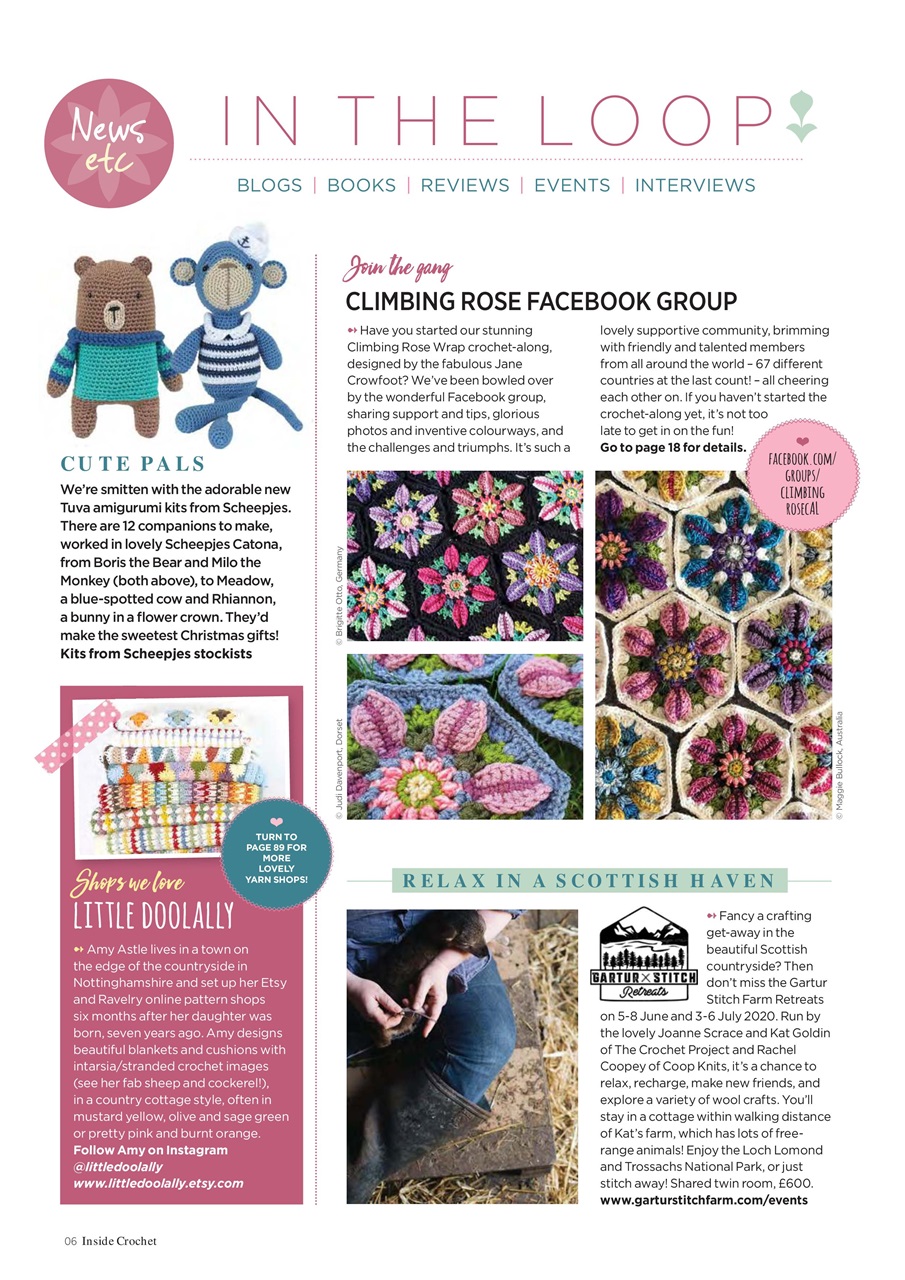 Inside Crochet Preview Pages