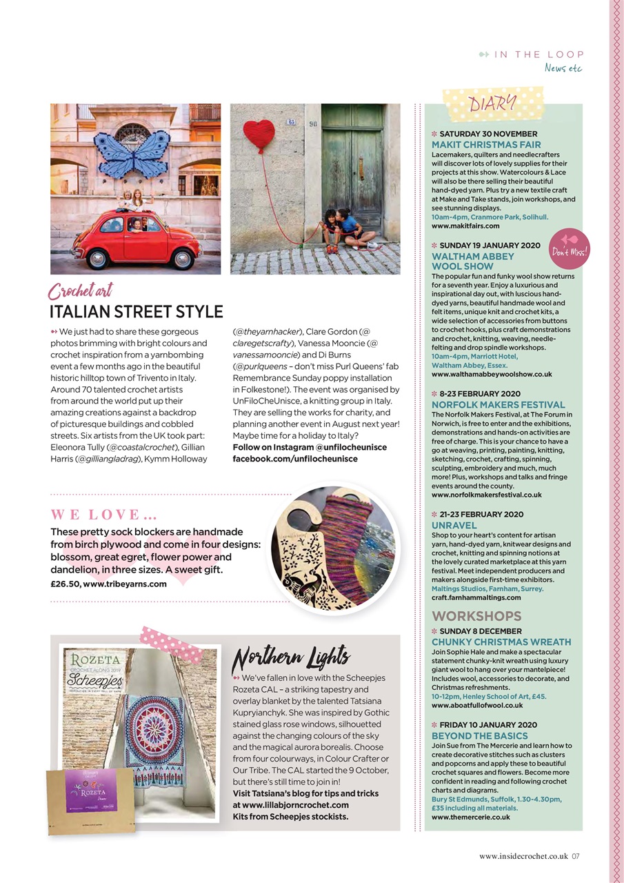 Inside Crochet Preview Pages