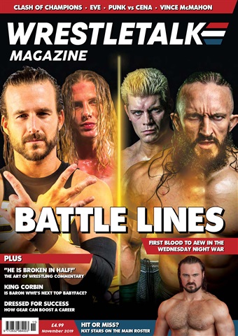Wrestletalk Magazine issue November 2019