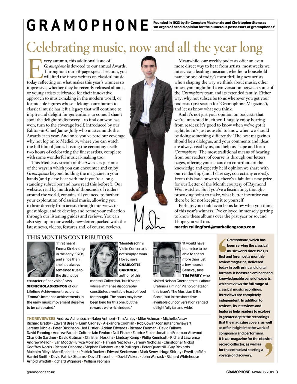 Gramophone Preview Pages