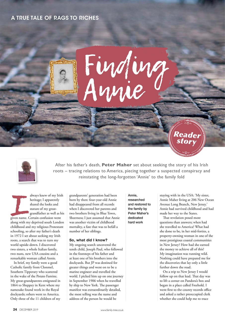 Family Tree Preview Pages