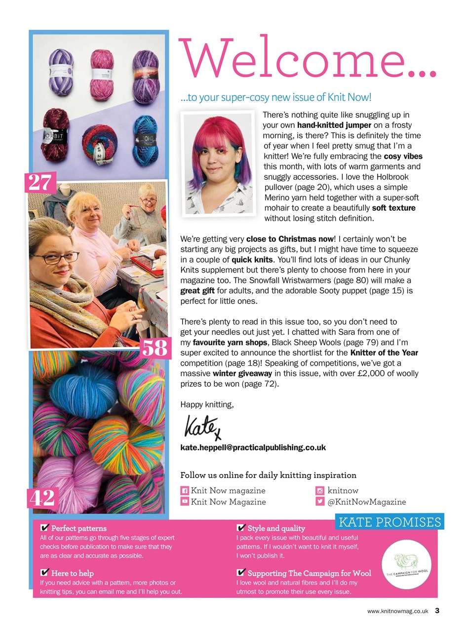 Knit Now Preview Pages