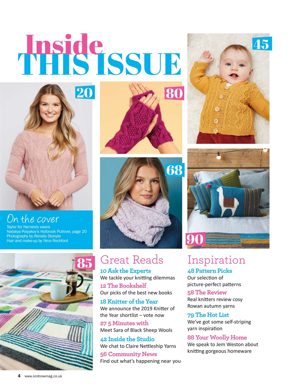 Knit Now Preview Pages