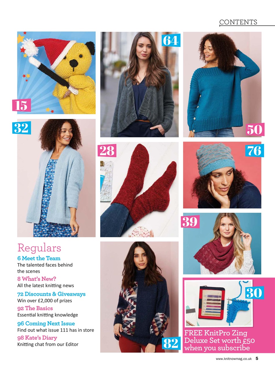 Knit Now Preview Pages