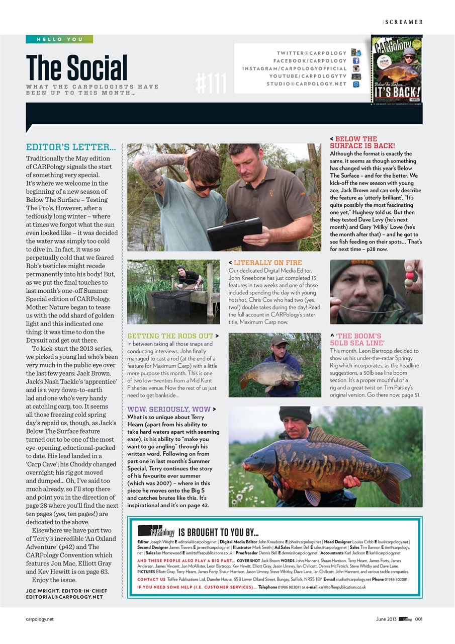 CARPology Magazine Preview Pages
