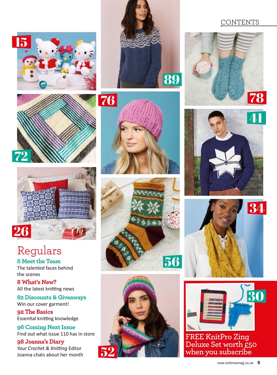 Knit Now Preview Pages