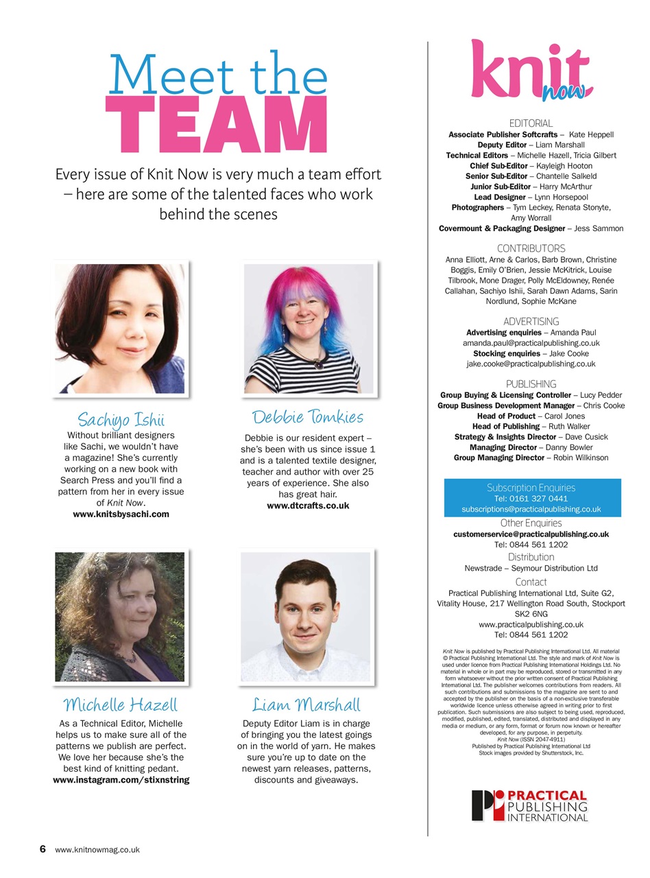 Knit Now Preview Pages