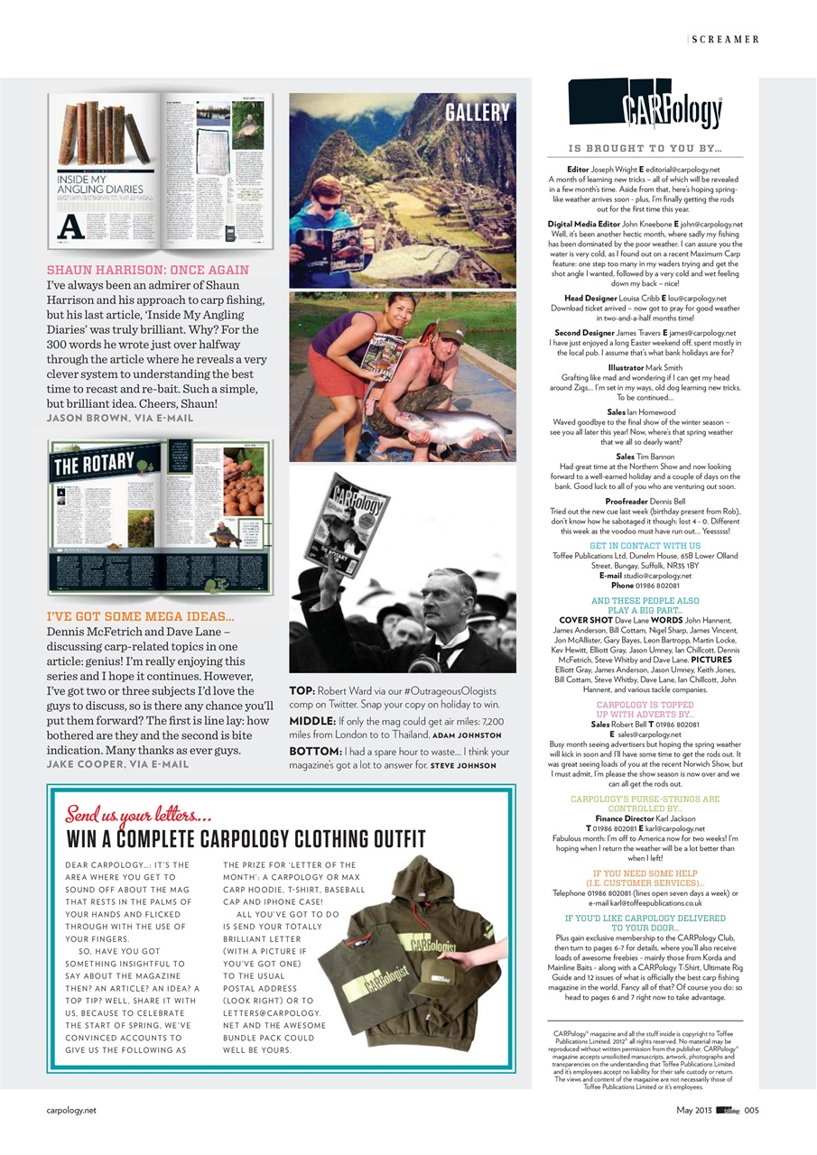 CARPology Magazine Preview Pages