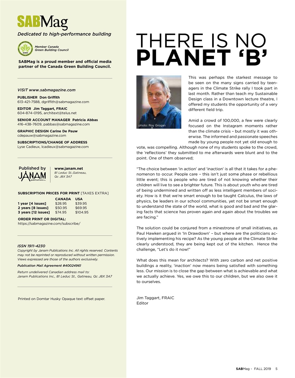 SABMag Preview Pages