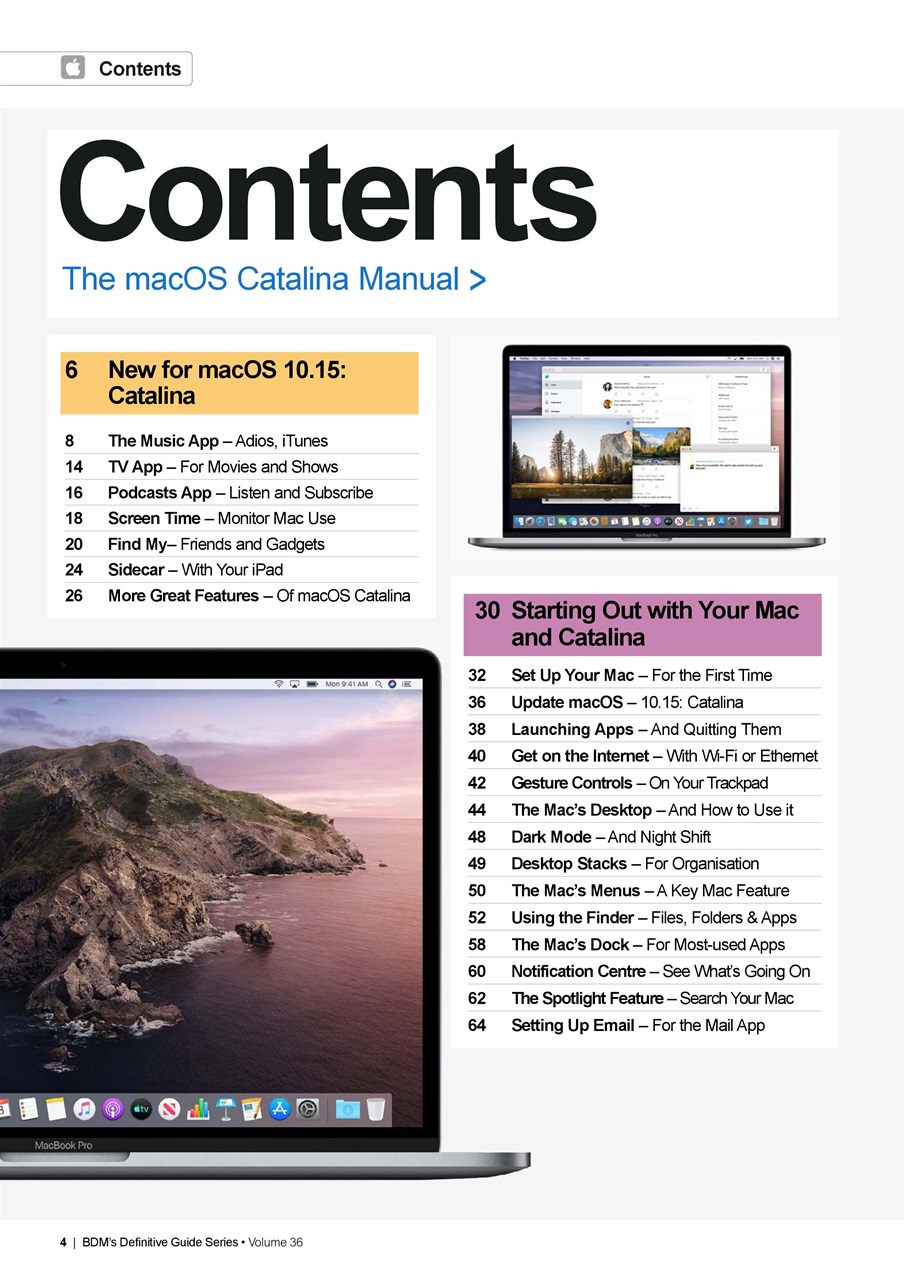 Mac + MacBook User Preview Pages