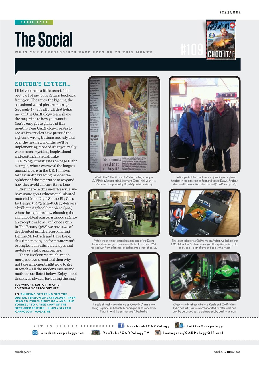 CARPology Magazine Preview Pages