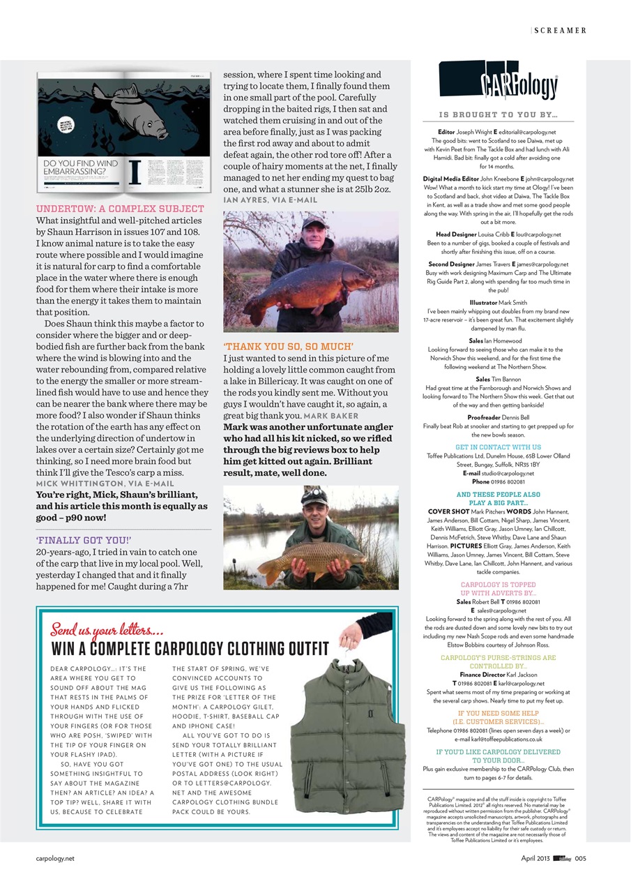 CARPology Magazine Preview Pages