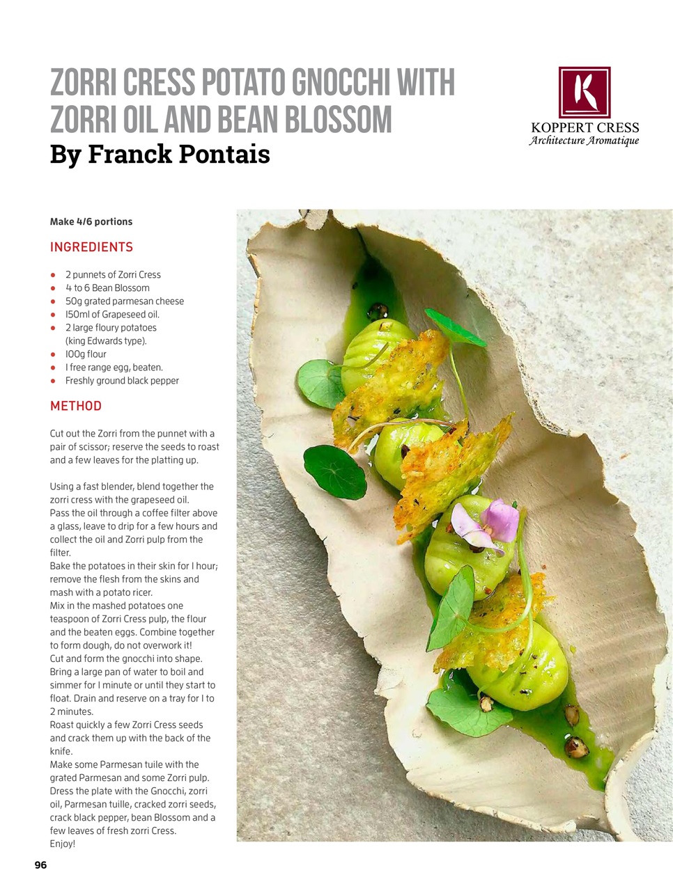Chef & Restaurant Magazine Preview Pages