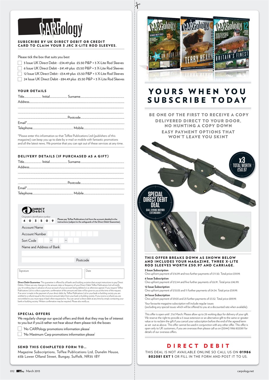 CARPology Magazine Preview Pages