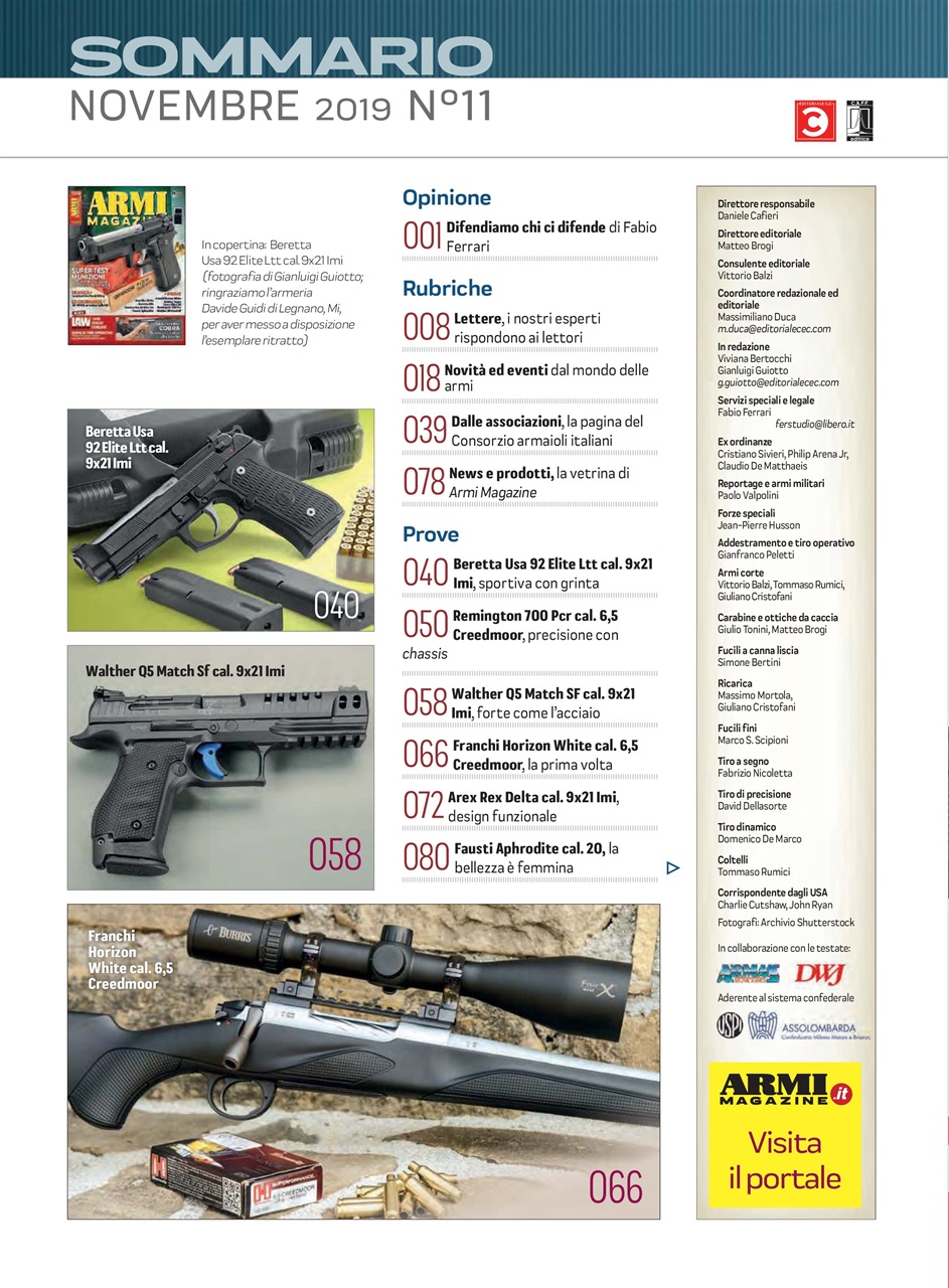 ARMI MAGAZINE Preview Pages