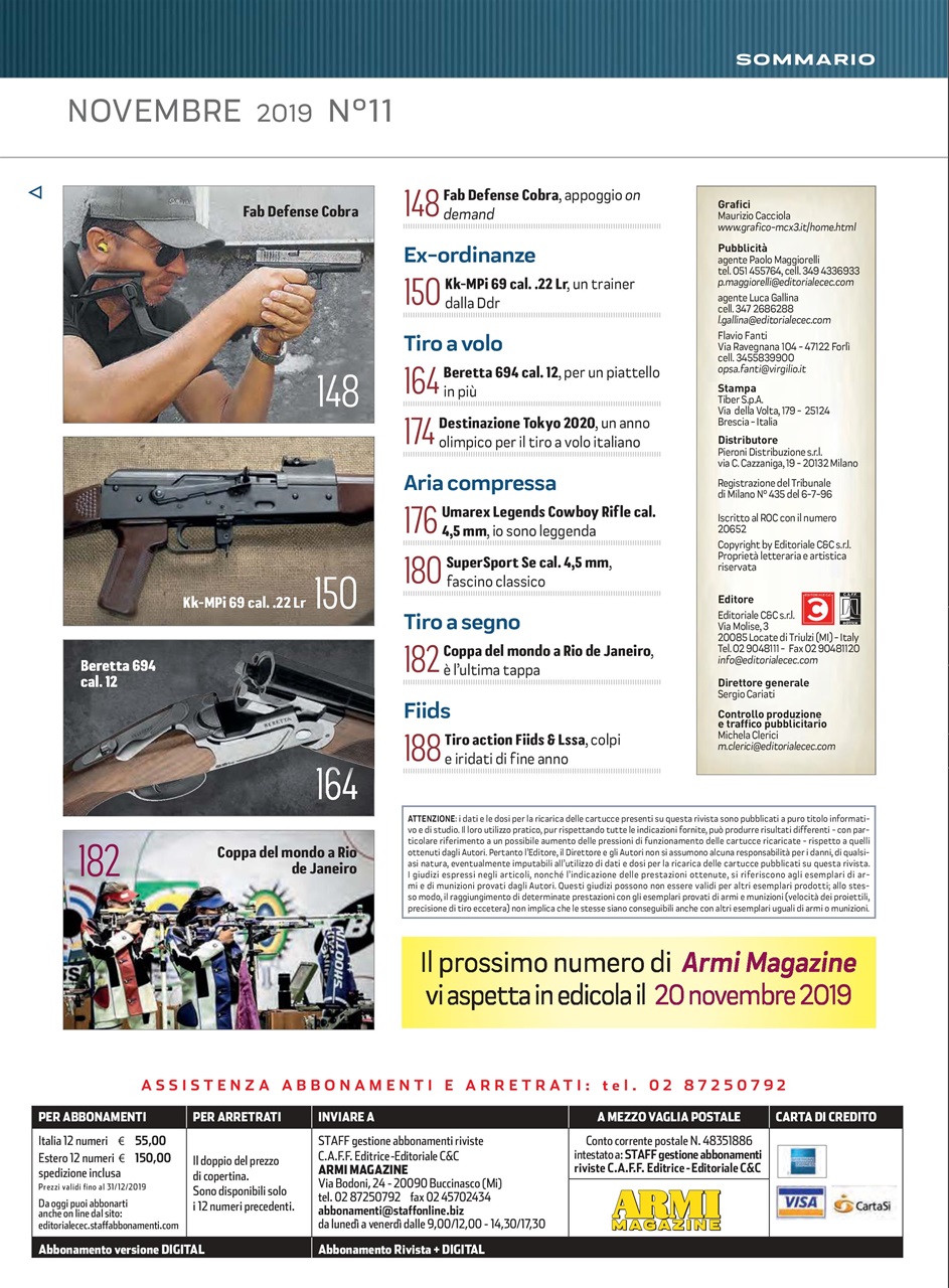 ARMI MAGAZINE Preview Pages