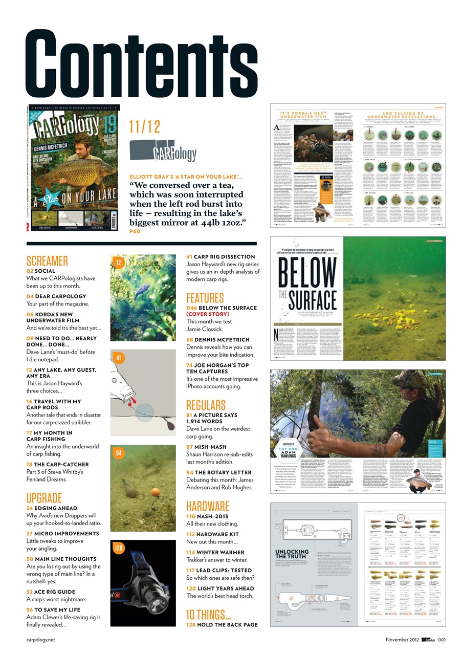 CARPology Magazine Preview Pages