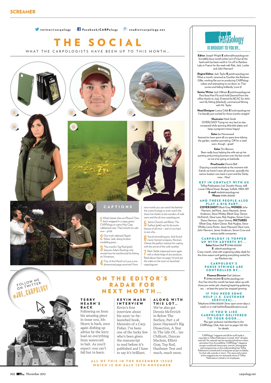 CARPology Magazine Preview Pages