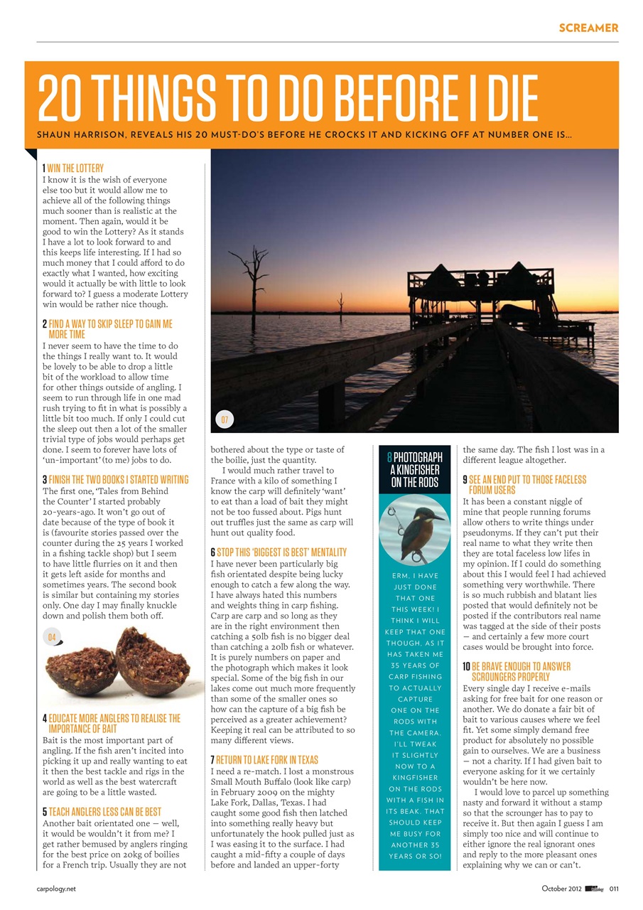 CARPology Magazine Preview Pages