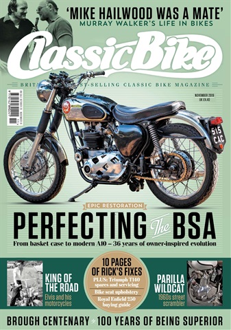 Classic Bike issue November 2019