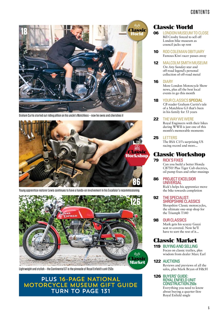 Classic Bike Preview Pages
