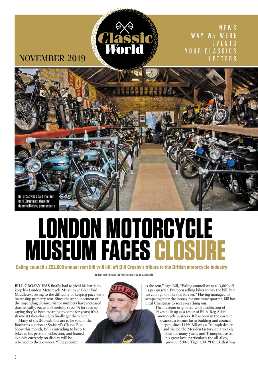 Classic Bike Preview Pages