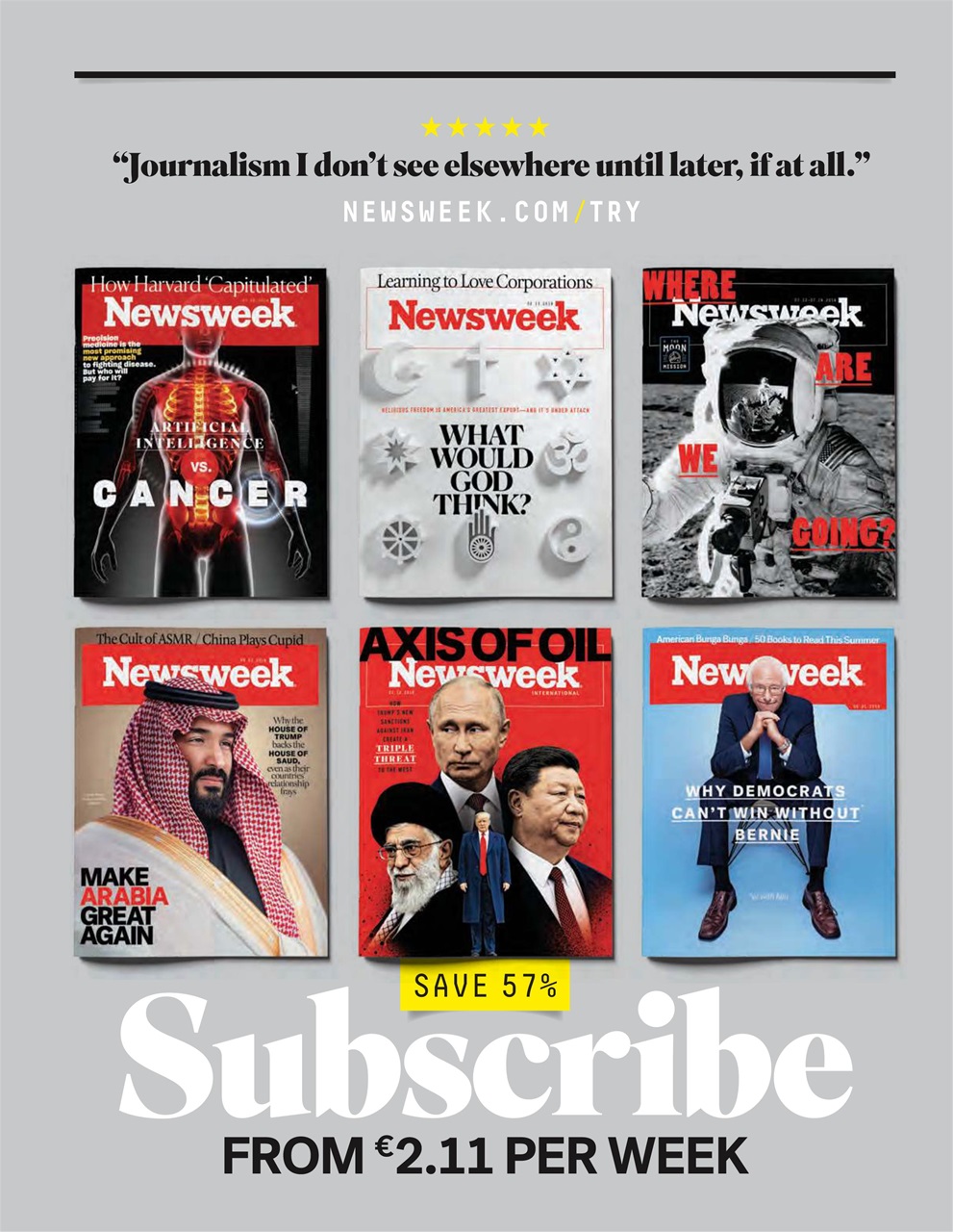 Newsweek International Preview Pages
