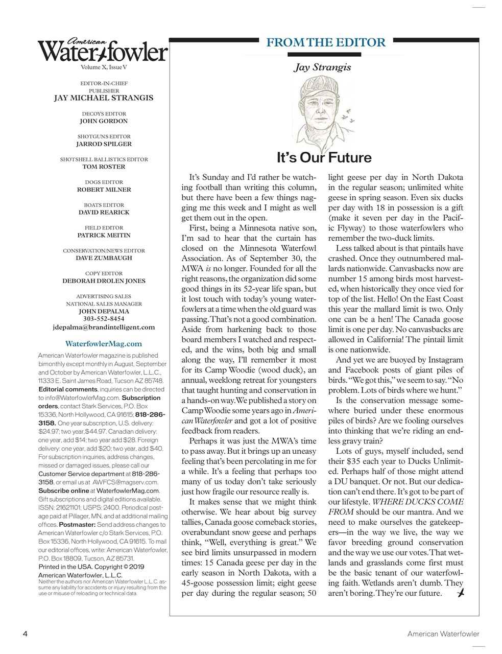 American Waterfowler Preview Pages