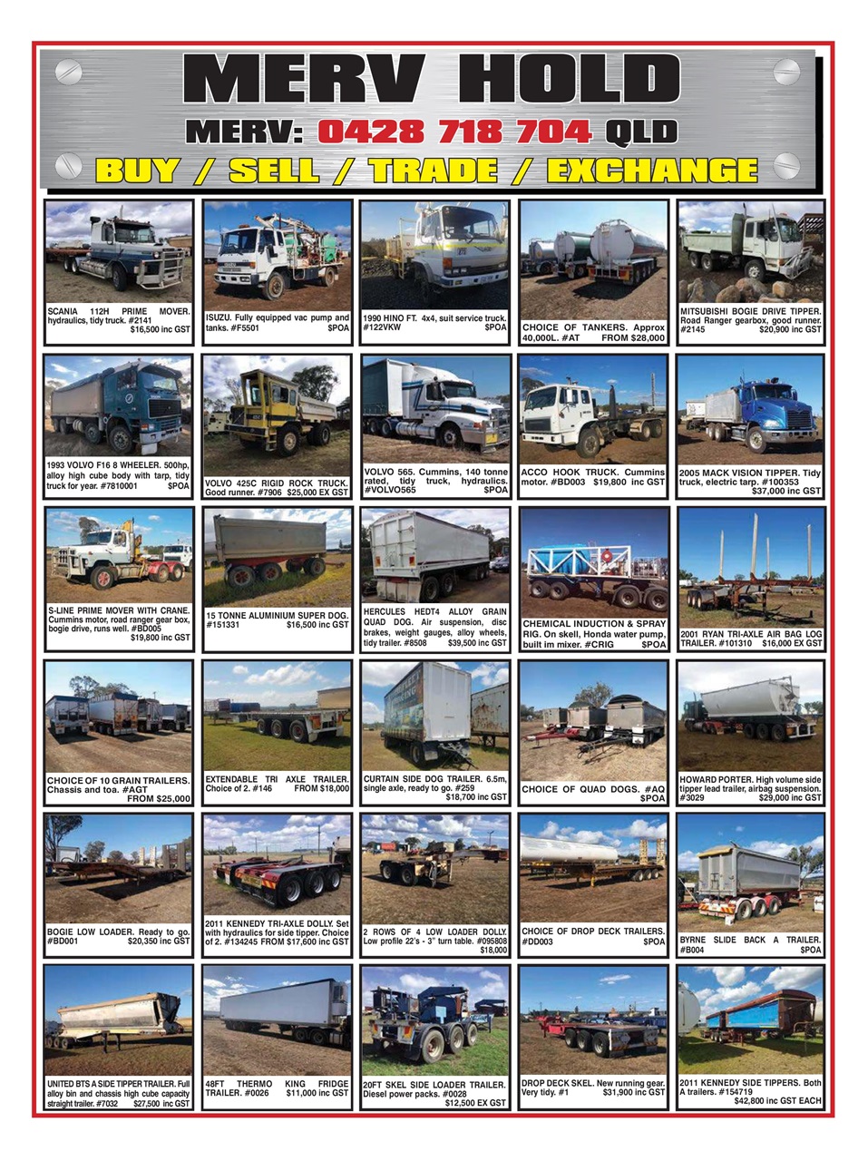 JUST TRUCKS Preview Pages