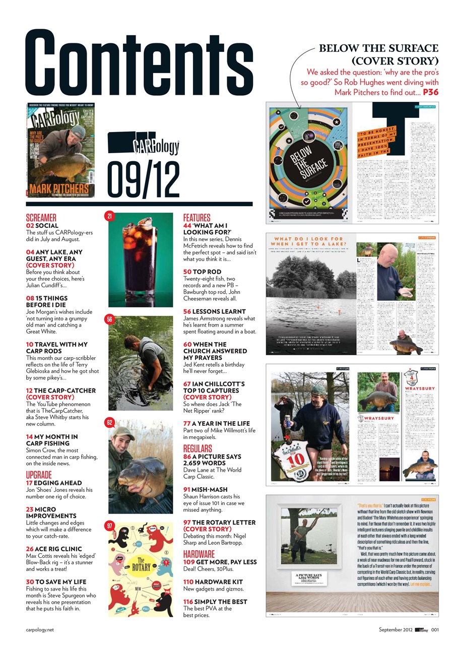 CARPology Magazine Preview Pages