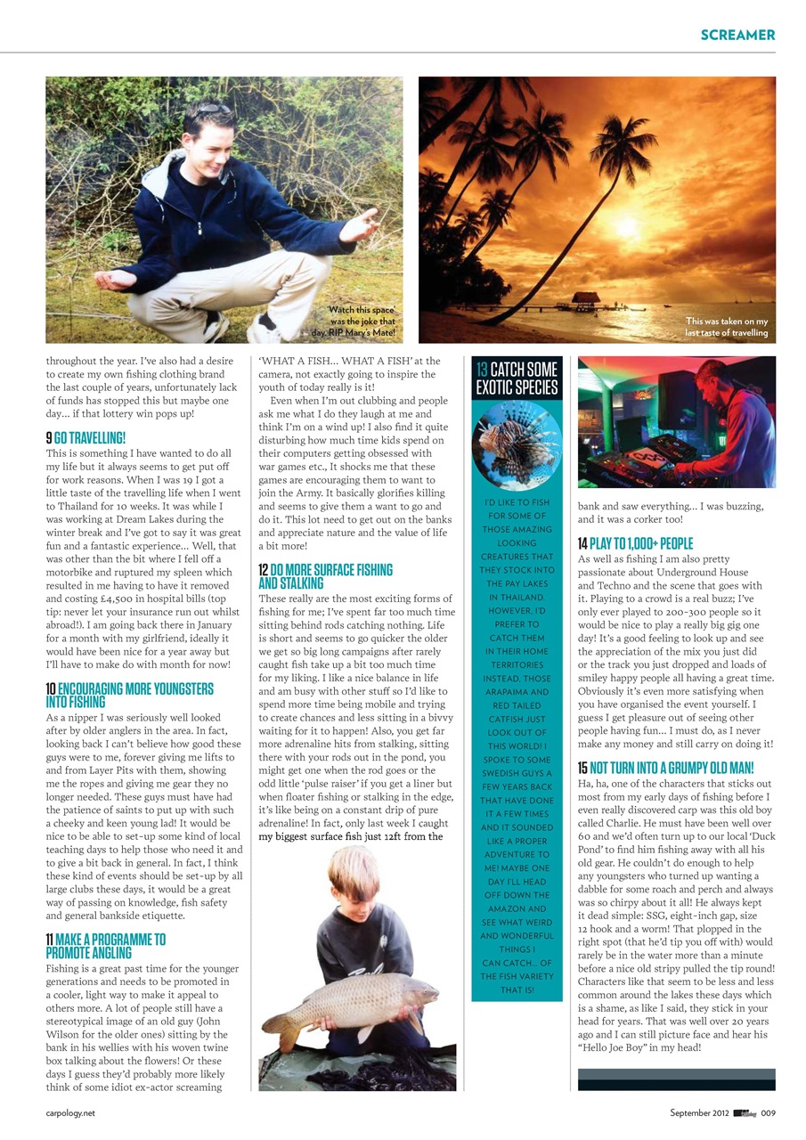 CARPology Magazine Preview Pages