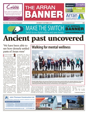 Arran Banner issue 19th October 2019