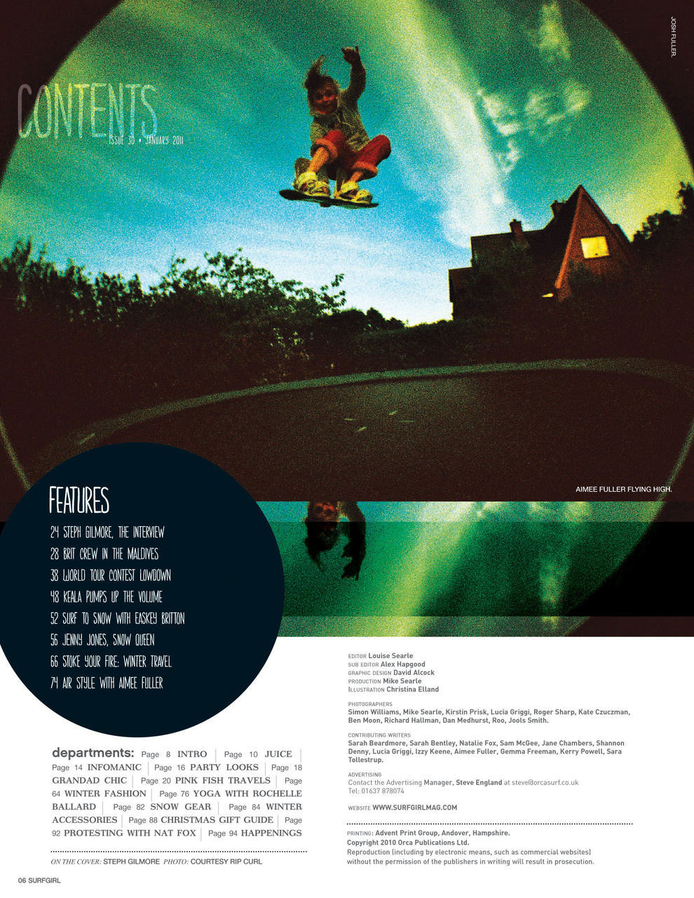 SurfGirl Magazine Preview Pages